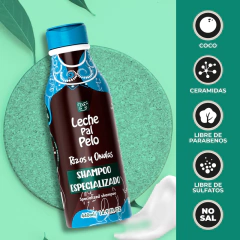 Imagen de Shampoo Especializado Para Rizos Ondas Leche Pal Pelo 440 Ml