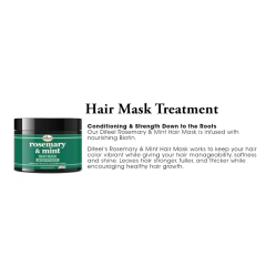 Difeel Mascarilla capilar fortalecedora con romero y menta 340gr - tienda en línea