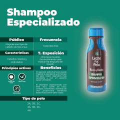 Shampoo Especializado Para Rizos Leche Pal Pelo 250 Ml en internet
