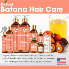 Difeel Acondicionador con Aceite de Batana para Reparar y Nutrir el Cabello 355 ml - akthon