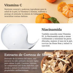 Serum Vitamina C Purifect Ilumina, Antioxidante - akthon