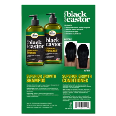 Imagen de Difeel Shampoo con Aceite de Ricino Negro Jamaicano para Fortalecer el Cabello 355 ml