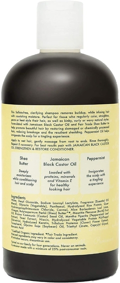 Imagen de Shea Moisture Shampoo·y Acondicionador Jamaican Black Castor
