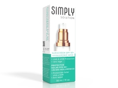 Simply Solution · Sunscreen SPF 50+ + Ácido Hialurónico · Anti-edad - tienda en línea