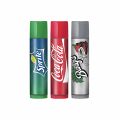 Lip Smacker Coca-Cola, Sprite, Barq's · Bálsamos Labiales 3 Pack - comprar en línea