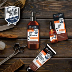 Revuele Men Care · Shampoo 3 en 1 para Barba, Cara y Pelo (Paso 1) en internet