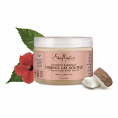 Shea Moisture Coconut & Hibiscus · Curling Gel Soufflé - tienda en línea