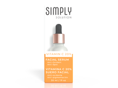 Simply Solution · Vitamin C 20% · Anti-Oxidante, Anti-Pigmentación