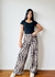 Maxi palazzo print - comprar online