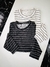 Sweater wafle rayado - SABÁTICA