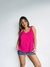 musculosa lino boton
