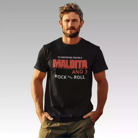 Camiseta Maldita 94.9 Rock And Roll - comprar online