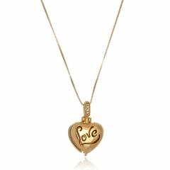 RELICARIO CORAÇÃO LOVE - BRUTO SHOWROOM