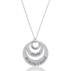 INOX COLAR 3 AROS - EXIN 0033