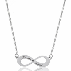 INOX COLAR INFINITO COM NOMES - EXIN 0046