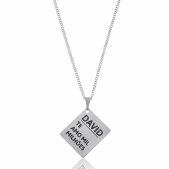 INOX COLAR PLACA CALENDARIO FRENTE VERSO - EXIN 0064