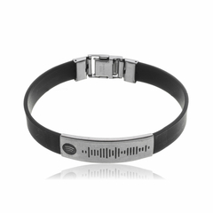 INOX PULSEIRA DE SILICONE LISA SPOTIFY - EXIN 0076