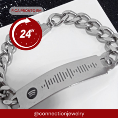 INOX PULSEIRA CORRENTE GROSSA SPOTIFY - EXIN 0077 - comprar online