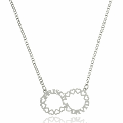 MANDALA INFINITO COM NOMES PERSONALIZADO - INOX IN 49 - comprar online