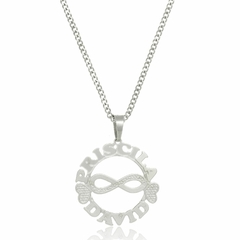 MANDALA COM NOMES PERSONALIZADO E INFINITO - INOX IN 57 - comprar online