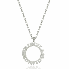 MANDALA COM NOMES PERSONALIZADOS REDONDO - INOX IN 71 - comprar online