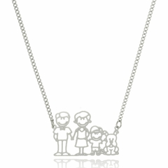 COLAR FAMILIA VAZADO - INOX IN 85 - comprar online