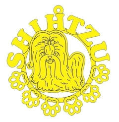 MANDALA DE PET - BANHADO OURO 18K MD 20 SIMPLES na internet