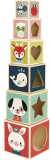 Jogo Pirâmide de 6 blocos Baby Forest- Janod na internet