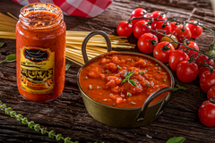 Molho de Tomate com Manjericão -600G