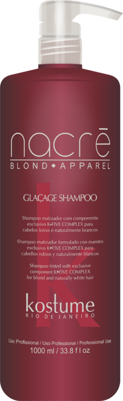 NACRE GLAÇAGE SHAMPOO 1000ML - comprar online