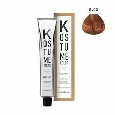 Kostume Kolor Vegana 8.40 Rubio Claro Cobrizo Intenso 60 ml