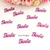 Adesivo Barbie - 20 und