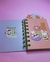 MINI CADERNO KWAI CAPA DURA COM DIVISORIAS DECORADAS - DONA LOLA PRESENTES E PAPELARIA