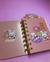 MINI CADERNO KWAI CAPA DURA COM DIVISORIAS DECORADAS - comprar online