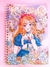 CADERNO KAWAII MENINA  MANGÁ  TAMANHO A5