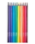 LÁPIS DE COR SEXTAVADO ECO 12 CORES - LEO&LEO