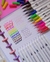 KIT 12 CORES  CANETAS BRUSH PEN PARA LETTERING  -  PONTA DUPLA