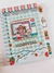 CADERNO HOLOGRAFICO COM DIVISÓRIAS E FOLHAS DECORADAS - DONA LOLA PRESENTES E PAPELARIA