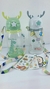 GARRAFAS ALCE COM ALÇA E ADESIVOS DECORATIVOS - BICO DE SILICONE - loja online