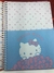 CADERNO SANRIO HELLO KITTY CAPA DURA TAMANHO COLEGIAL na internet