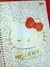 CADERNO HELLO KITTY A4 CAPA DURA na internet