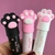 COLA BASTÃO KAWAII PATINHA DE GATO FOFO - comprar online