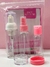 KIT VIAGEM - CONJUNTO DE FRASCOS VARIADOS PARA COSMETICOS