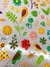 CARTELA DE ADESIVOS FLORAIS E NATUREZA A PROVA D' AGUA - 3D AUTO RELEVO 