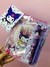 PRESENTE  - MIMO  KIT   PAPELARIA  FOFA DA KUROMI
CADERNO   KUROMI 40 FOLHAS TAM A5 145mm X 210 mm
LAPISEIRA LILAS 0,5MM
CANETA LILAS NEWPEN CHEIRO  DE LAVANDA ESCREVE LILAS
CANETA ROXO LEO&LEO ESCREVE ROXO
CANETA KUROMI 10 CORES DECORADA
APONTADOR  KUROM