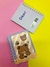 MINI CADERNO KAWAII URSINHO FOFO COM FOLHAS DECORADAS