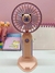 MINI VENTILADOR DE URSINHO FOFO RECARREGAVEL COM SUPORTE PARA CELULAR