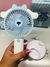 VENTILADOR FOFO DO CINNAMOROLL - RECARREGAVEL COM SUPORTE PARA CELULAR 
