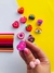 KIT DIVERTIDO COLORIR COM 20 LAPIS DE COR COM BORRACHA FOFA APAGAVEL - loja online