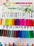 KIT CANETAS BRUSH PEN PONTA DUPLA 36 CORES - CANETA PARA DESENHO, PINTURA, LETTERING